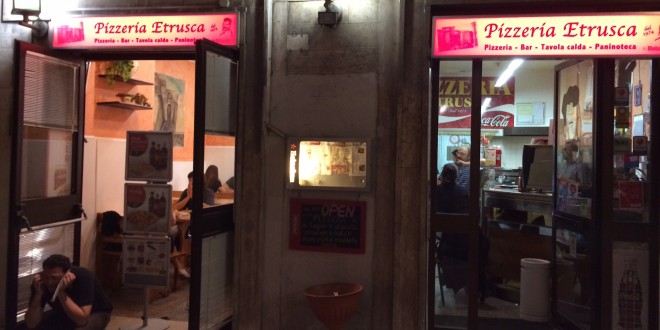 L’se fiolo… ad una poesia il saluto alla pizzeria Etrusca