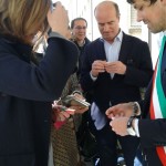 Inaugurazione scale mobili piazza partigiani