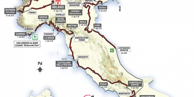 Quanto costa abitare in una della “tappe” del giro d’Italia?