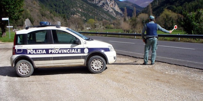 Polizia provinciale, report su attività vigilanza strade e sicurezza pubblica