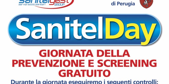 A Perugia arriva il “SanitelDay”, la giornata dedicata alla prevenzione e allo screening gratuito